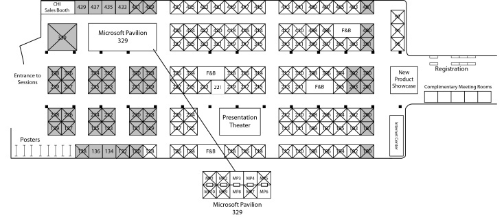 2012 Exhibit Hall Floorplan 2012 Exhibit Hall Floorplan