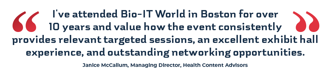 BioIT World Expo Testimonial