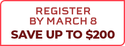 Register Early and Save